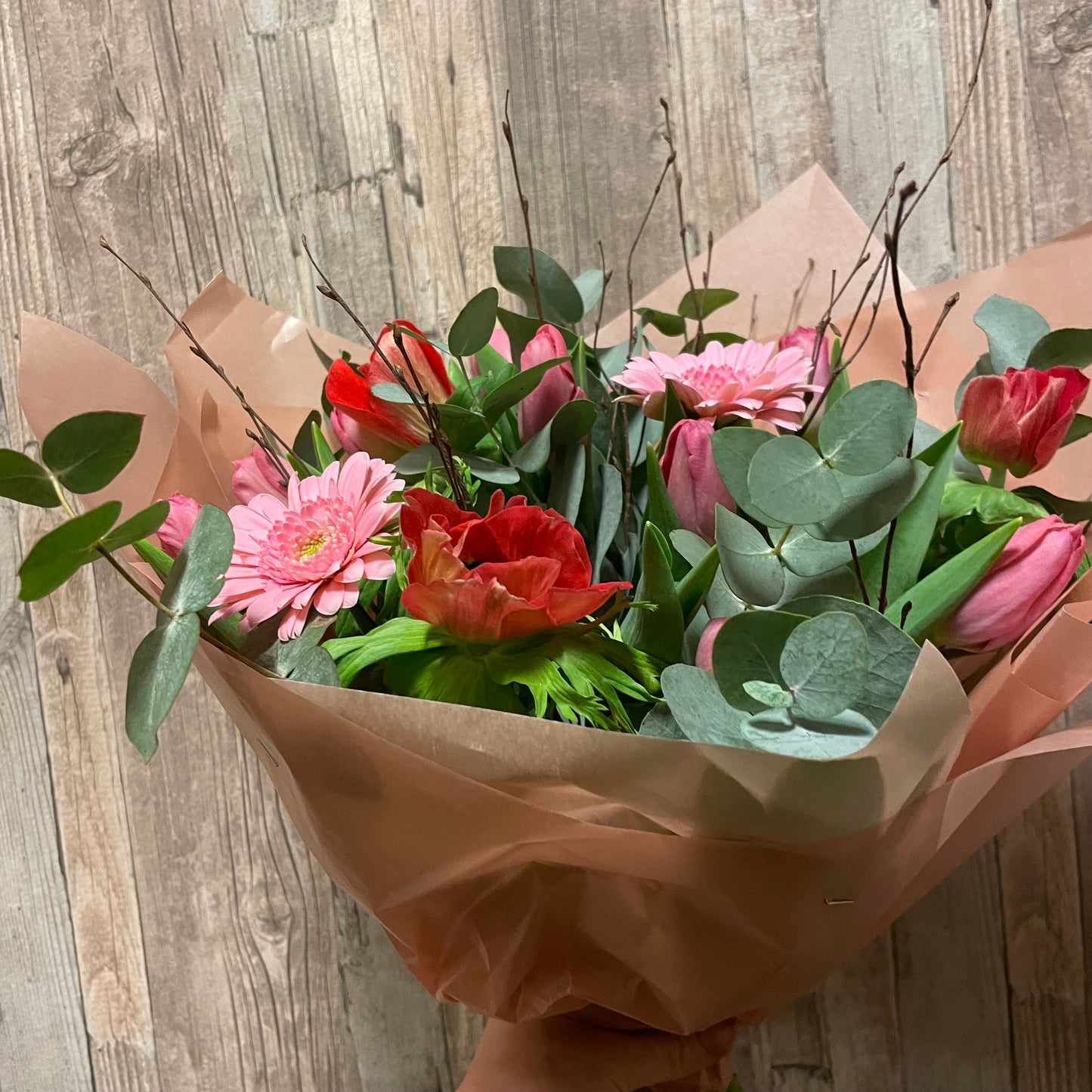 Romantisk vårbukett