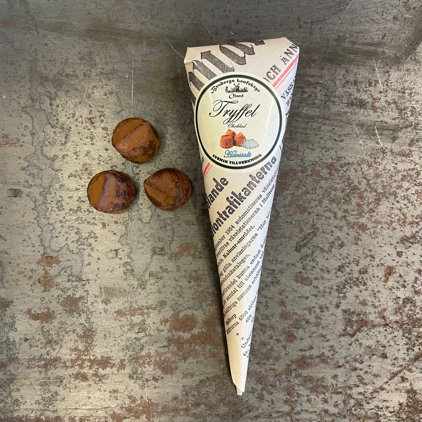 Tryffelstrut liten, havssalt